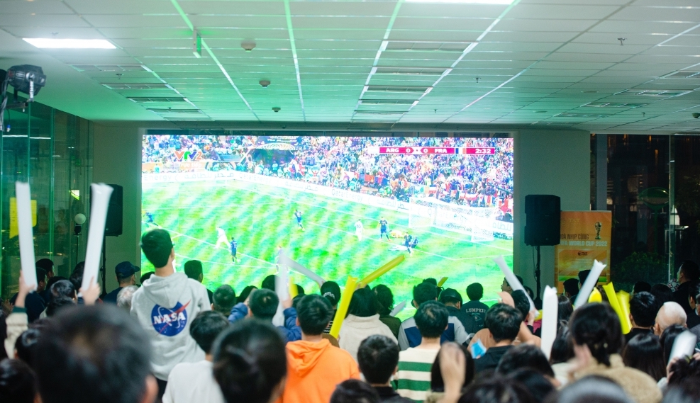 T&T Homes tổ chức xem World Cup cho hàng nghìn cư dân