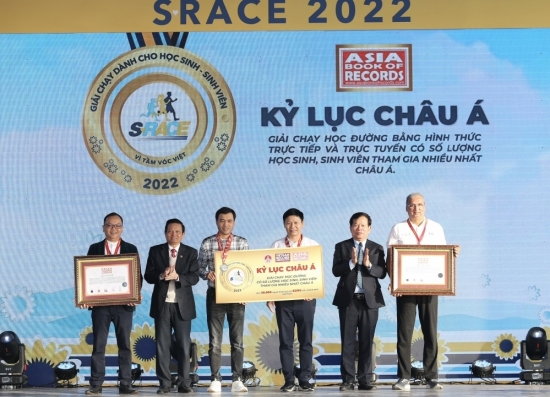 Giải chạy dành cho học sinh - sinh viên S-Race 2022 giành kỷ lục châu Á
