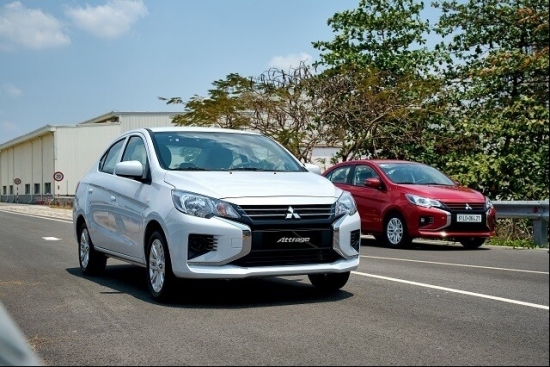 Giá xe Mitsubishi Attrage mới nhất tháng 1/2023: Xe nhập khẩu rẻ nhất phân khúc sedan B
