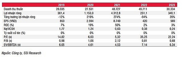 Chứng khoán SSI ước tính niên độ 2022-2023, Hoa Sen sẽ ghi nhận lãi 340,1 tỷ đồng