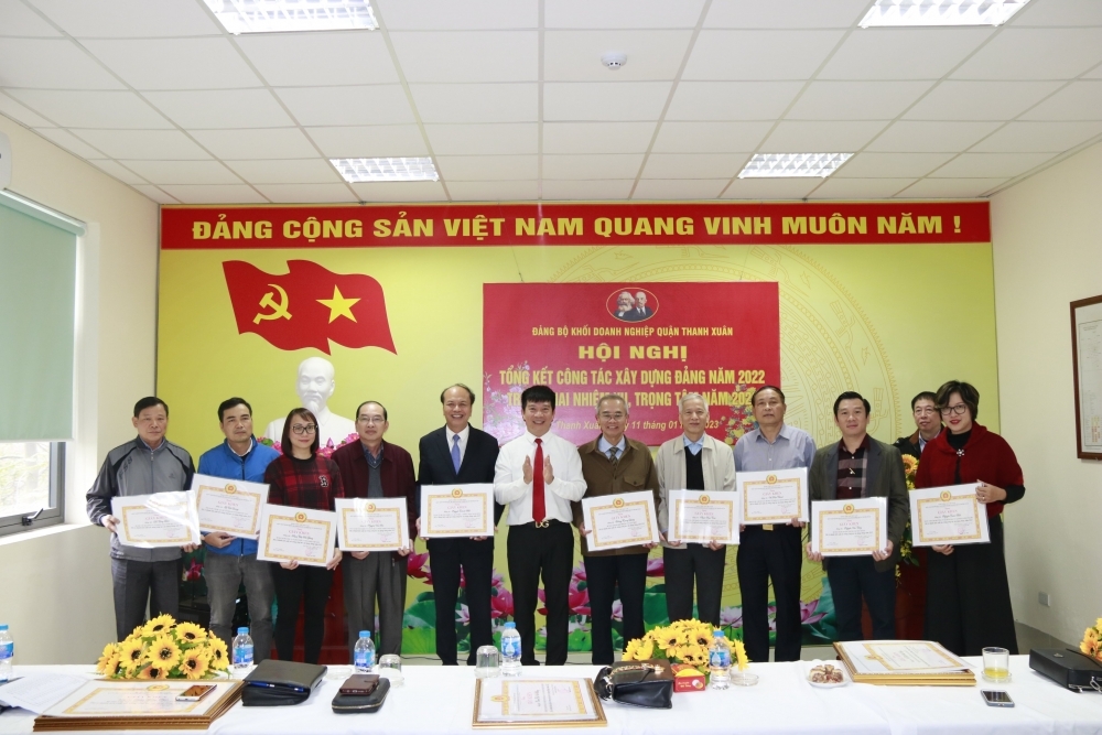 Đảng bộ Khối Doanh nghiệp quận Thanh Xuân triển khai phương hướng, nhiệm vụ công tác năm 2023