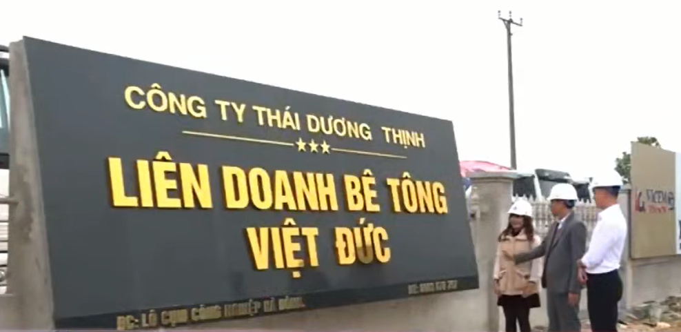 Trạm trộn bê tông thương phẩm Việt Đức đi vào hoạt động