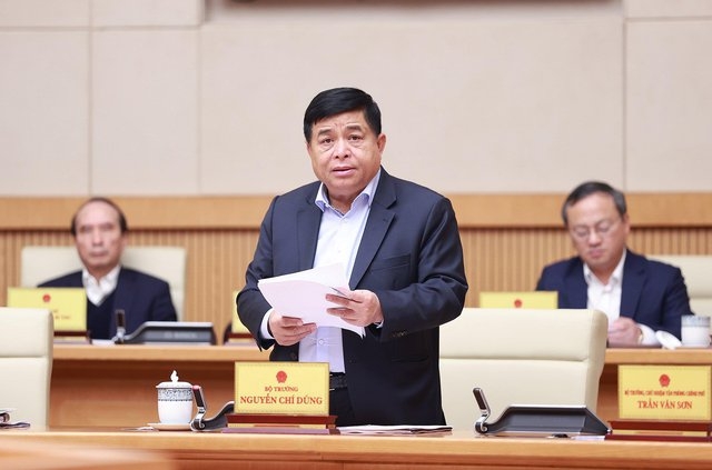 Bộ trưởng Bộ Kế hoạch và Đầu tư Nguyễn Chí Dũng - Ảnh: VGP/