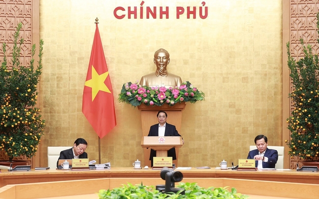 Thủ tướng Phạm Minh Chính chủ trì Phiên họp Chính phủ thường kỳ tháng 1 năm 2023