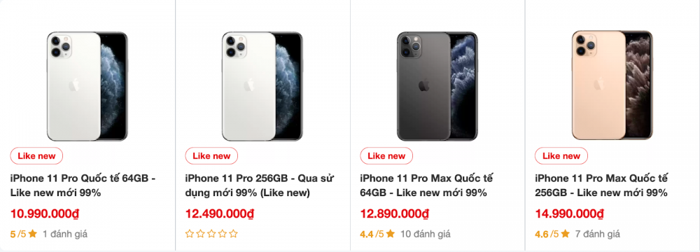 iPhone 11 Pro Max chưa dừng đà 