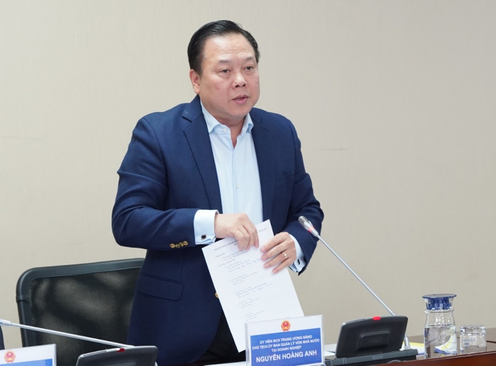 Chủ tịch Uỷ ban quản lý vốn nhà nước tại doanh nghiệp Nguyễn Hoàng Anh 