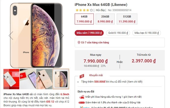 Mẫu iPhone giá rẻ đáng mua nhất tháng 3: Vẫn nằm trong top 