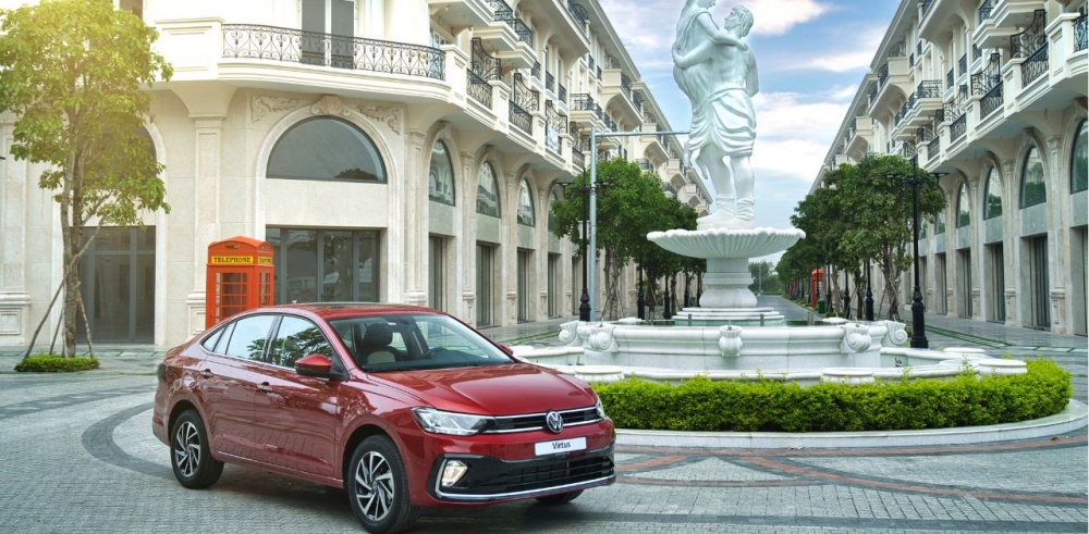 Volkswagen Virtus 2023 ra mắt tại Việt Nam: Giá cao khiến đối thủ Toyota Vios gặp khó