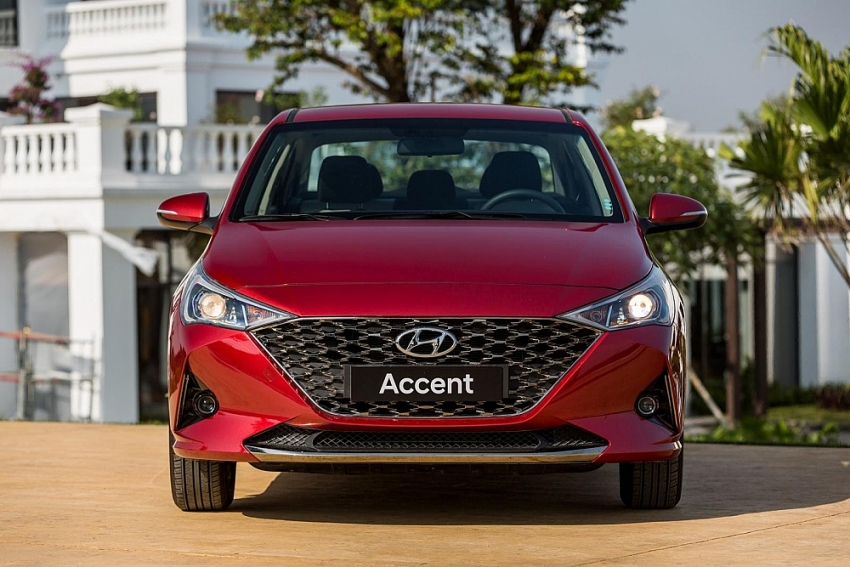 Top 10 xe ô tô bán chạy nhất hiện nay: Hyundai Accent vững ngôi đầu, Toyota Vios bị 