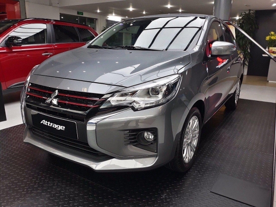 Giá xe Mitsubishi Attrage 2023 mới nhất ngày 22/3: Giá quá rẻ lại thêm ưu đãi, "uy hiếp" Toyota Vios