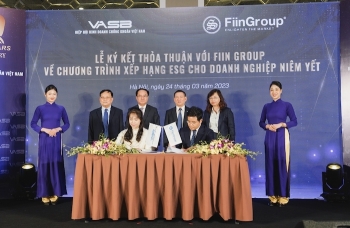 VASB và FiinGroup ký kết thỏa thuận hợp tác Chương trình xếp hạng ESG cho các doanh nghiệp niêm yết