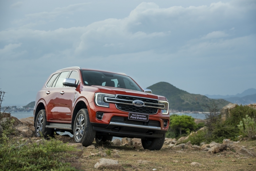 Ford Everest: Chiếc SUV mạnh mẽ sẵn sàng chinh phục mọi nẻo đường