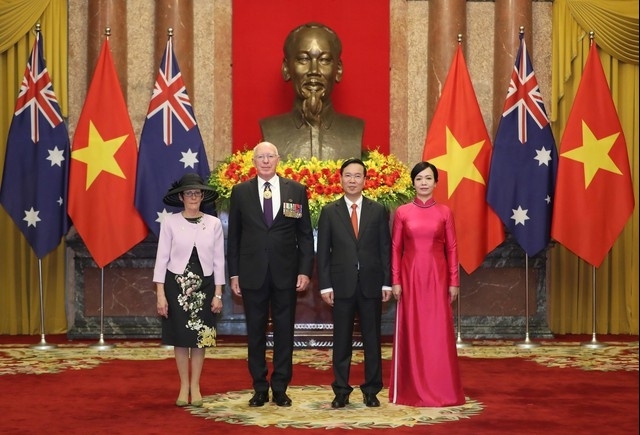 Chủ tịch nước Võ Văn Thưởng chủ trì lễ đón Toàn quyền Australia