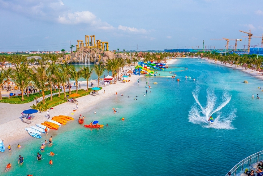 Siêu quần thể đô thị biểu Vinhomes Ocean Park sẽ trở thành siêu điểm đến mua sắm – giải trí – nghỉ dưỡng biển sôi động, sầm uất mới phía đông Thủ đô