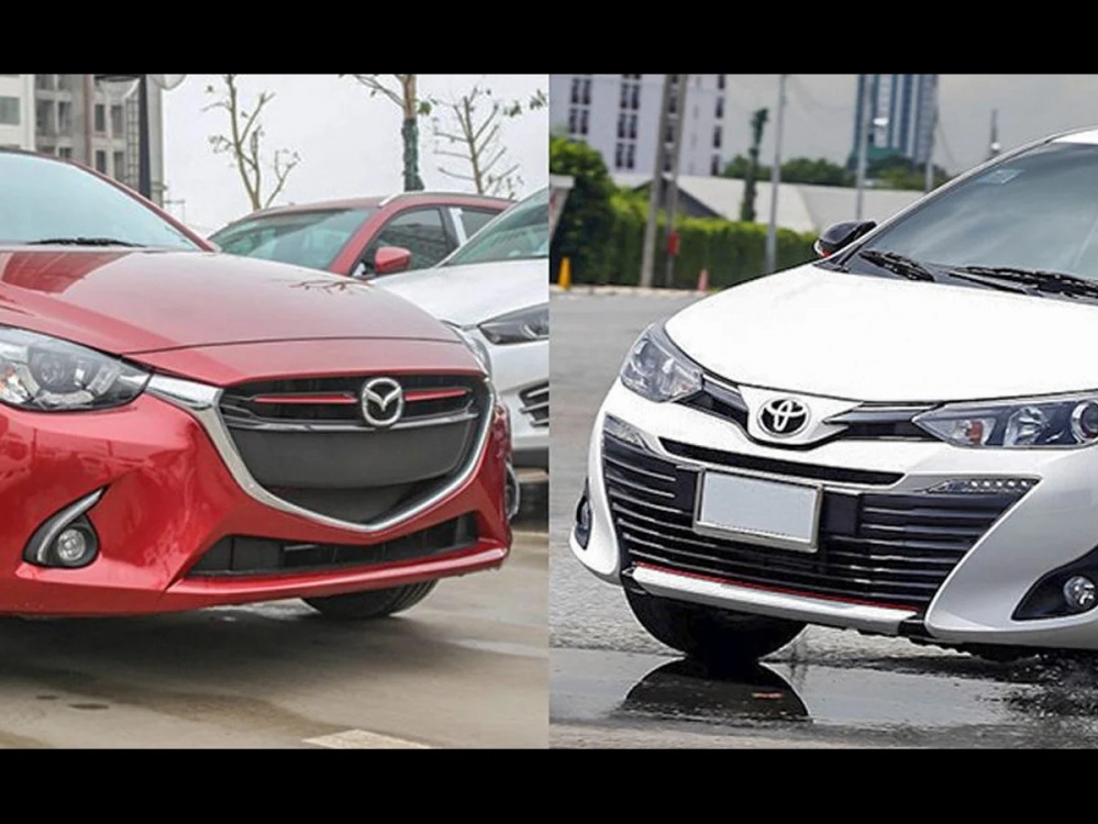  Toyota Vios y Mazda 2: sedán clase B de 