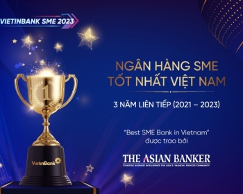 VietinBank - Ngân hàng SME tốt nhất Việt Nam 3 năm liên tiếp