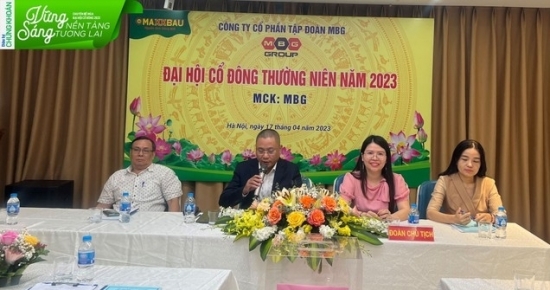 mbg group mbg dong tien on dinh chia co tuc nam 2022 bang co phieu ty le 8