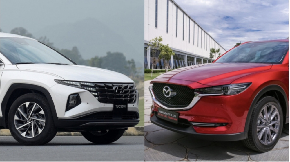 "So găng" Hyundai Tucson và Mazda CX-5: Đâu là lựa chọn sáng suốt trong tầm giá 1 tỷ đồng?