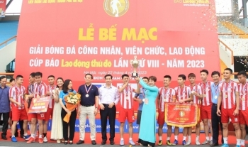 Bế mạc giải bóng đá Cúp Báo Lao động Thủ đô lần thứ VIII năm 2023