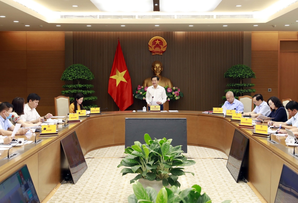 Các địa phương cam kết với Phó Thủ tướng Lê Minh Khái sẽ nỗ lực cao nhất để giải ngân đạt kế hoạch đề ra trong năm 2023. (Ảnh: VGP)