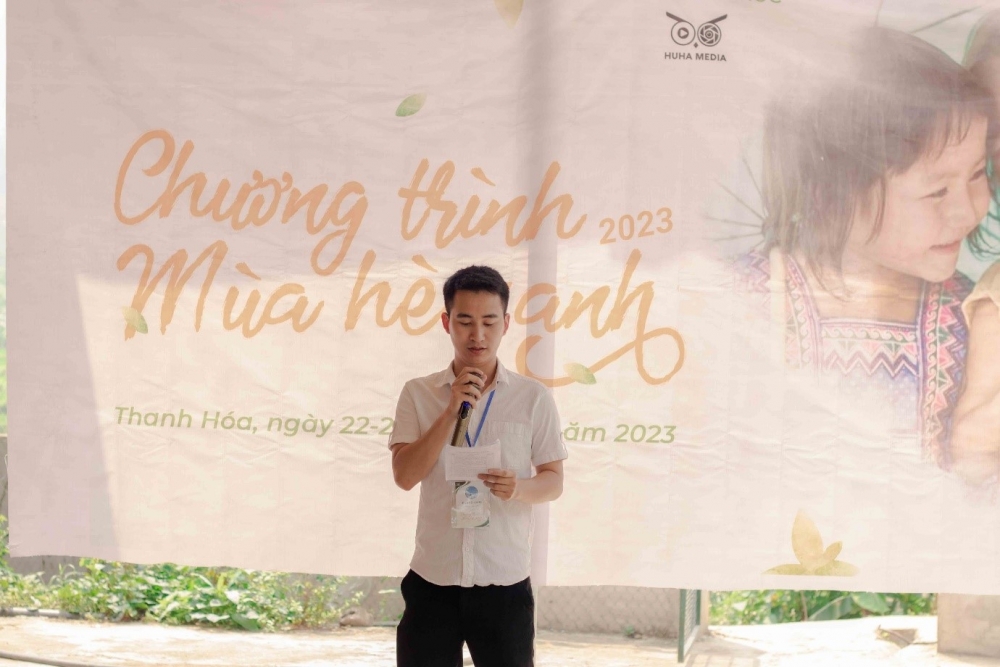 ThS. Phạm Hải Long – Trưởng ban tổ chức chia sẻ tại chương trình