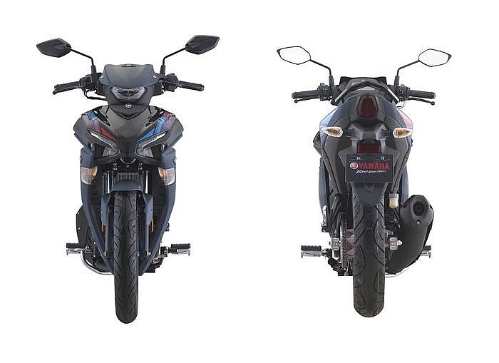 Phần trước và sau của Yamaha Y16ZR Doxou Limited Edition