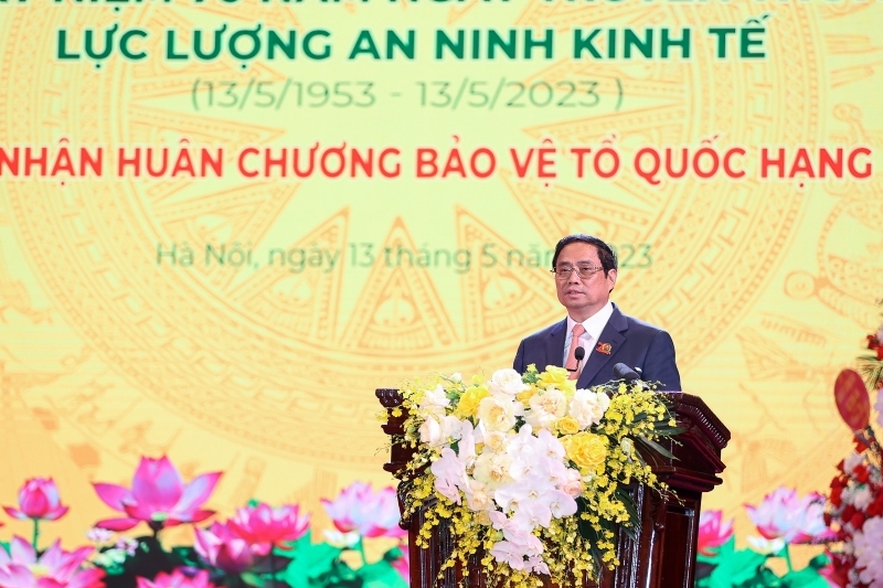 Thủ tướng Phạm Minh Chính: Lực lượng an ninh kinh tế phải nhạy cảm về chính trị, nhạy bén về kinh tế