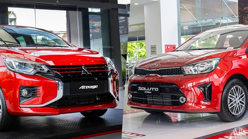 Giữa Mitsubishi Attrage và Kia Soluto đâu là sự lựa chọn tối ưu?