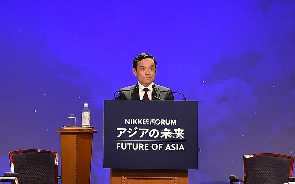 Phó Thủ tướng khẳng định, châu Á hội tụ đầy đủ tiềm năng, thế mạnh để nâng tầm đóng góp giải quyết các thách thức của nhân loại, trở thành hình mẫu cho hoà bình, hợp tác và phát triển - Ảnh: VGP