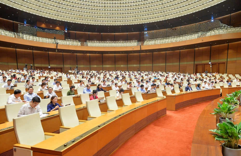 Kỳ họp thứ 5, Quốc hội khóa XV ngày 26/5/2023. (ảnh: quochoi.vn)