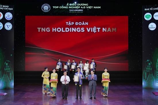 TNG Holdings Vietnam được vinh danh tại sự kiện Top Công nghiệp 4.0 Việt Nam