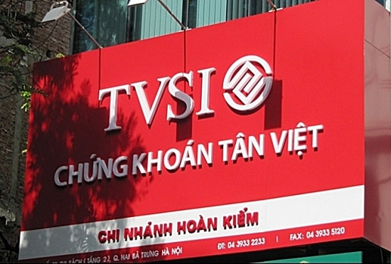 Chứng khoán Tân Việt (TVSI) bị đình chỉ một phần hoạt động giao dịch