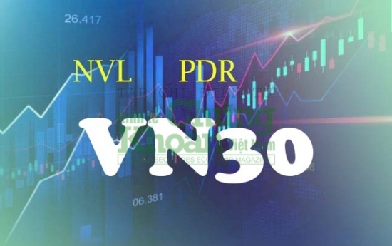 NVL và PDR có nguy cơ rời rổ VN30, hai mã ngân hàng dự báo được "thế chân"