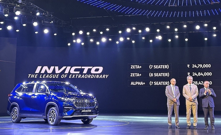 Suzuki Invicto 2024 trình làng: Quái thú mới, trang bị vượt xa Xpander