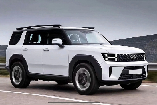 Hyundai Santa Fe 2024 lộ diện với thiết kế khá "vuông vức": Giật mình tưởng Land Rover