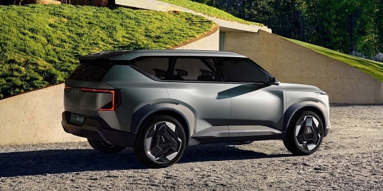 Siêu SUV thuần điện nhà KIA sắp ra mắt với thiết kế  "vuông thành sắc cạnh"