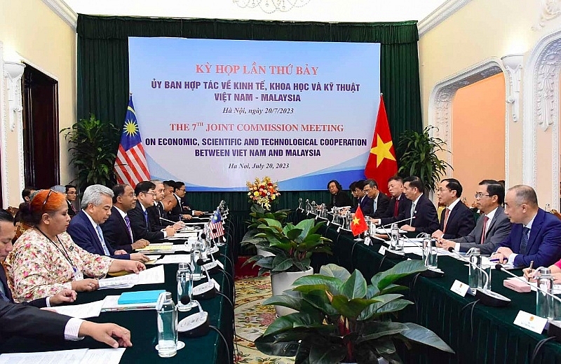 Kỳ họp lần thứ 7 Ủy ban hỗn hợp về hợp tác kinh tế, khoa học và kỹ thuật Việt Nam - Malaysia - Ảnh: BNG