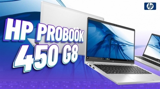 Laptop HP Probook 450: Chiếc máy tính với thiết kế nhỏ gọn, hiệu năng mạnh mẽ
