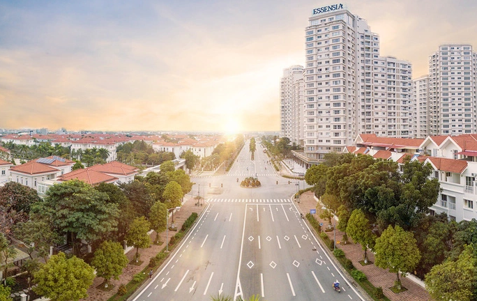 Một góc tiểu cảnh tại đường hoa Home Hanoi Xuan 2023 - Vũ trụ Tết diệu kỳ. Ảnh: Home Hanoi Xuan 2023