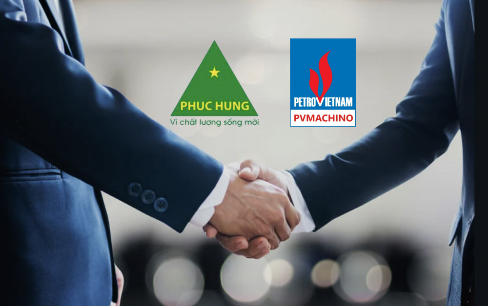 Phục Hưng Holdings và PVMachino hợp sức mở công ty con tại Thái Bình