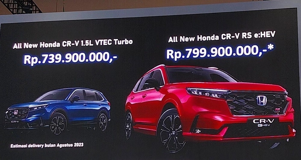 Honda CR-V 2023 tiếp tục ra mắt tại Indonesia trước khi về Việt Nam