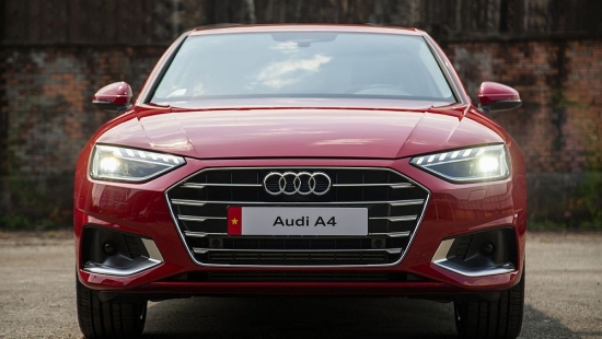 Bảng giá niêm yết và lăn bánh xe Audi A4 giữa tháng 8/2023: Xe sang, giá đẹp