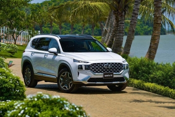 Bảng giá Hyundai Santa Fe niêm yết và lăn bánh mới nhất tháng 8/2023