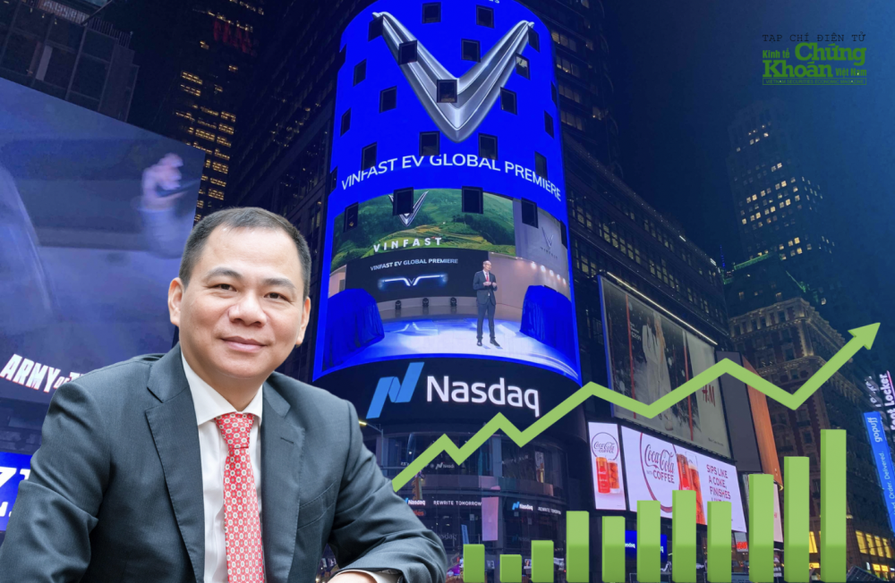 Cổ phiếu VinFast "tăng ga" phiên đầu tuần, tỷ phú Phạm Nhật Vượng giàu thứ 2 châu Á