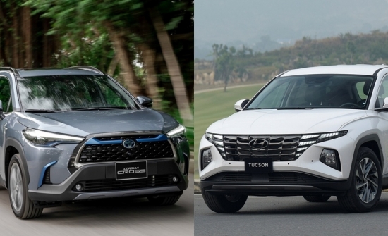 Toyota Corolla Cross và Hyundai Tucson: Chọn SUV nào trong tầm giá 900 triệu?