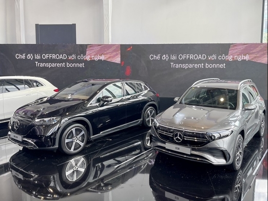 Bộ 3 mẫu xe ô tô điện mới của Mercedes-Benz lần đầu lộ diện tại Việt Nam
