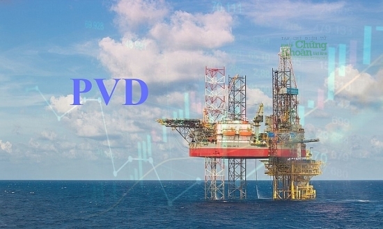 Cổ phiếu PVD dẫn đầu nhóm dầu khí, thị giá áp sát đỉnh 8 năm