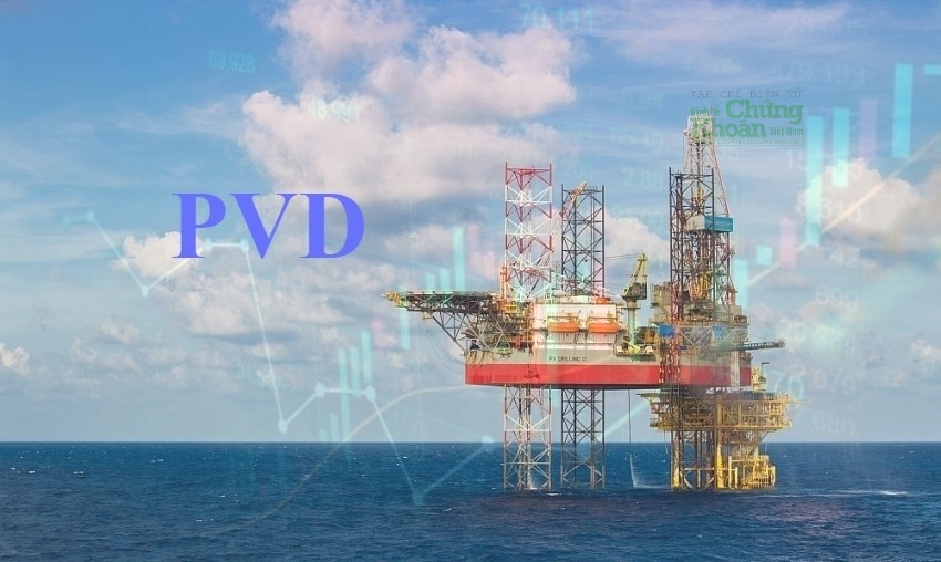 Cổ phiếu PVD dẫn đầu nhóm dầu khí, thị giá áp sát đỉnh 8 năm