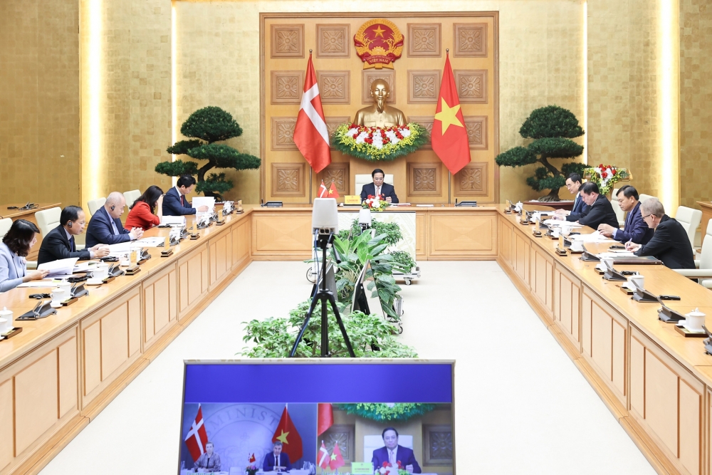 Thủ tướng Phạm Minh Chính đề nghị Đan Mạch đẩy mạnh đầu tư vào Việt Nam