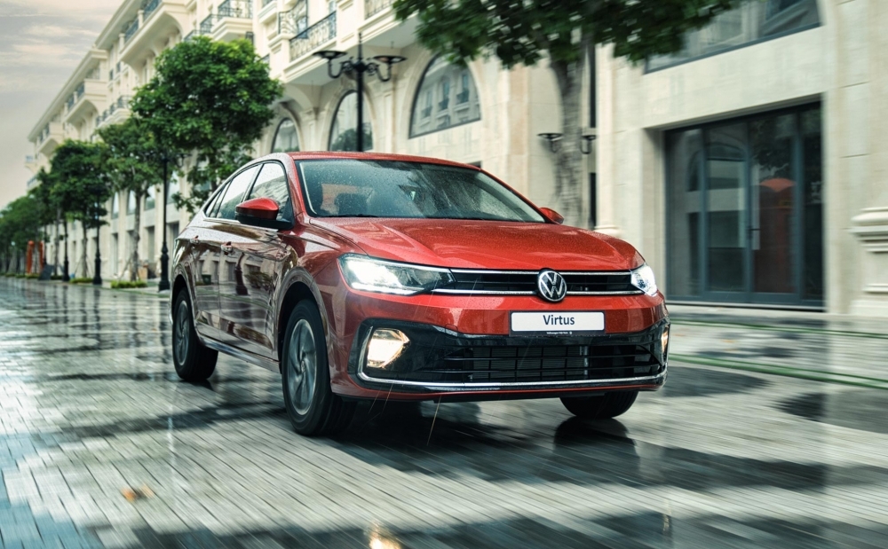 Volkswagen Virtus: Vượt trội hơn Toyota Vios, Honda City